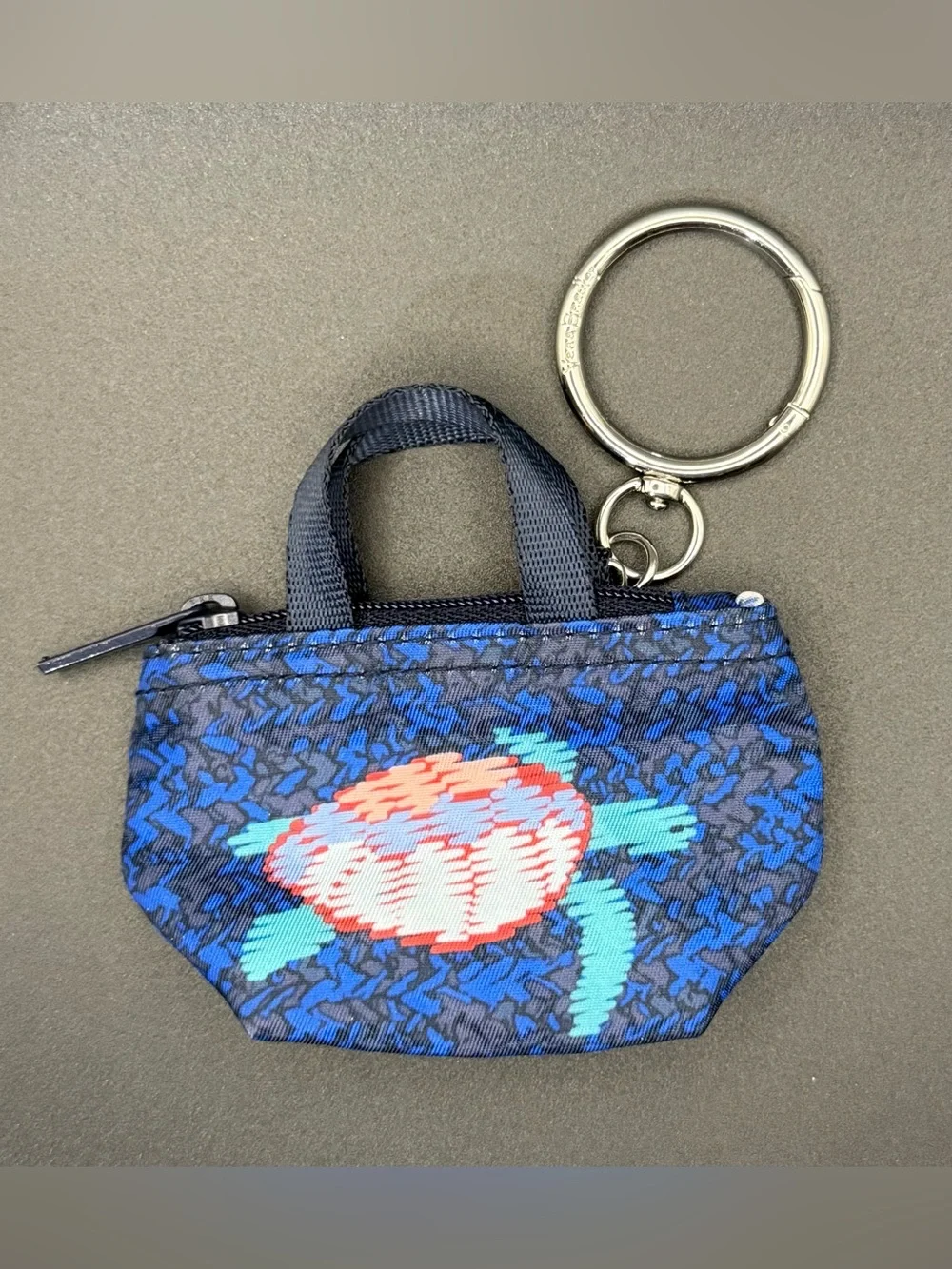 Vera Bradley Shore Thing Collection Sea Turtle Mini Bag Charm/Keychain BNWOT